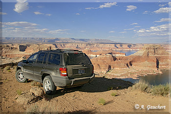 Unser 4WD am Alstrom Point